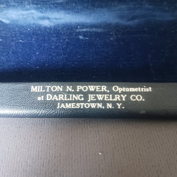 Vintage 1940 Authentic Bausch & Lomb Ful-View Bifocals With Original Paperwork - Picture 6 of 14